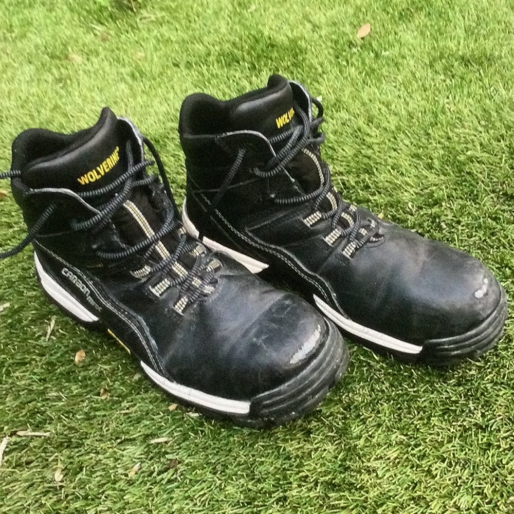 Wolverine safety work boots 9.5